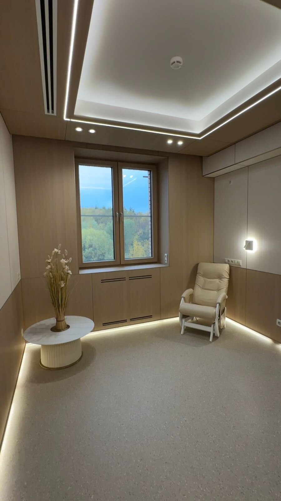 Completed VIP hospital room